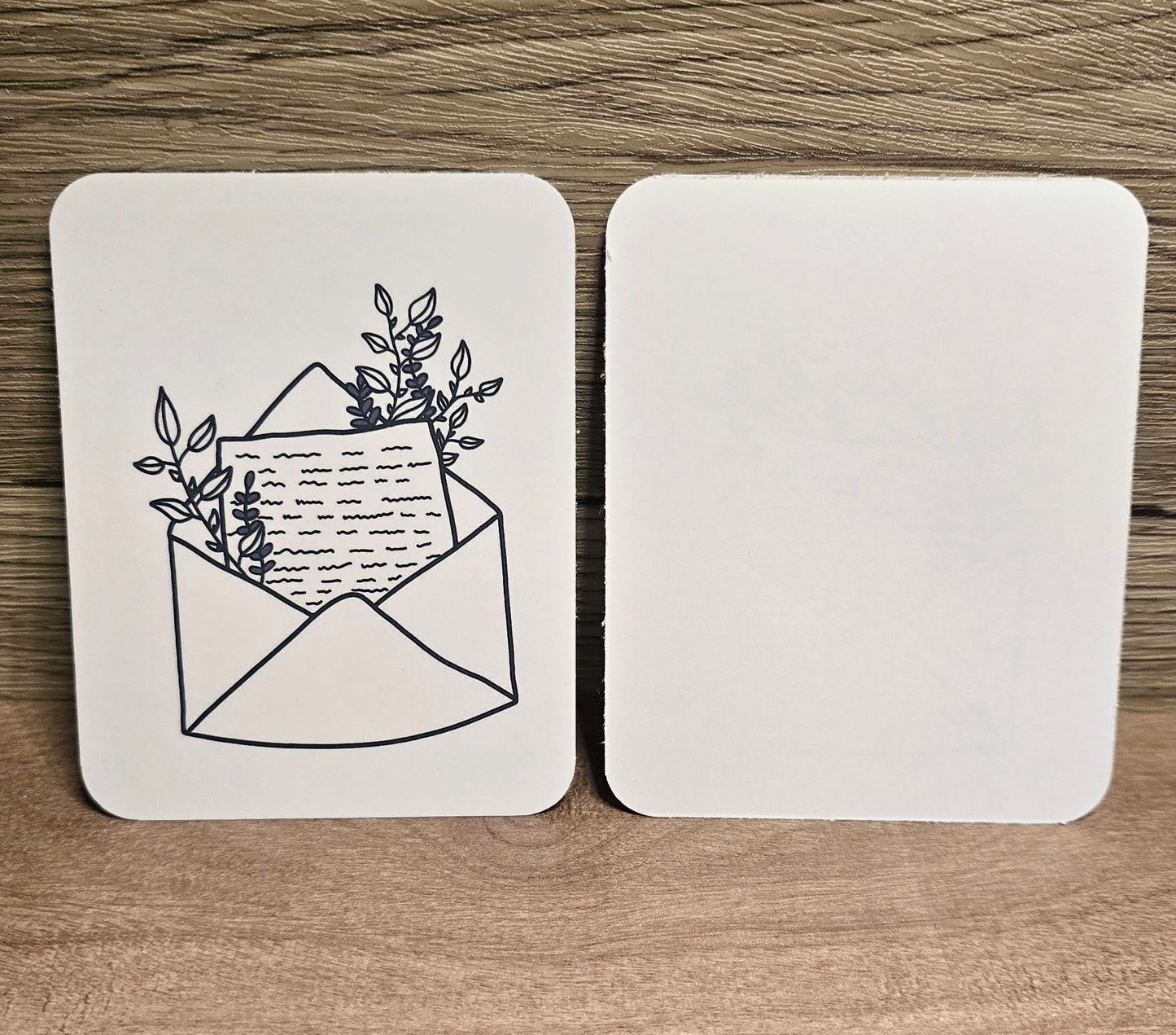 Floral Letter Notecard