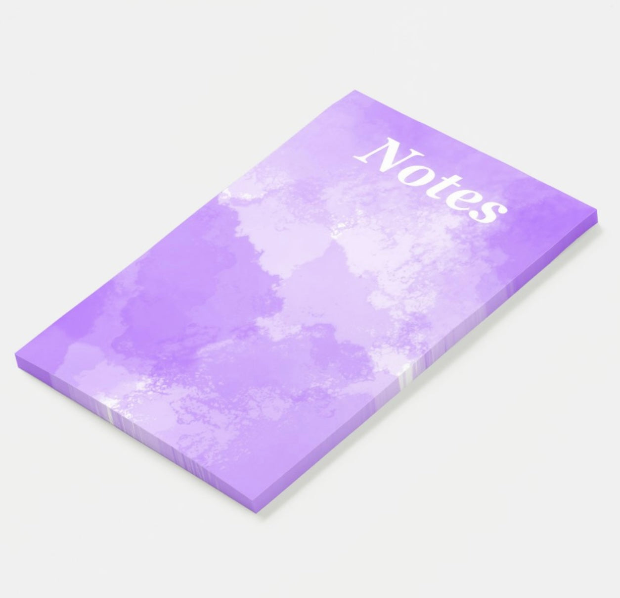 “Cloudy Purple” Notepad