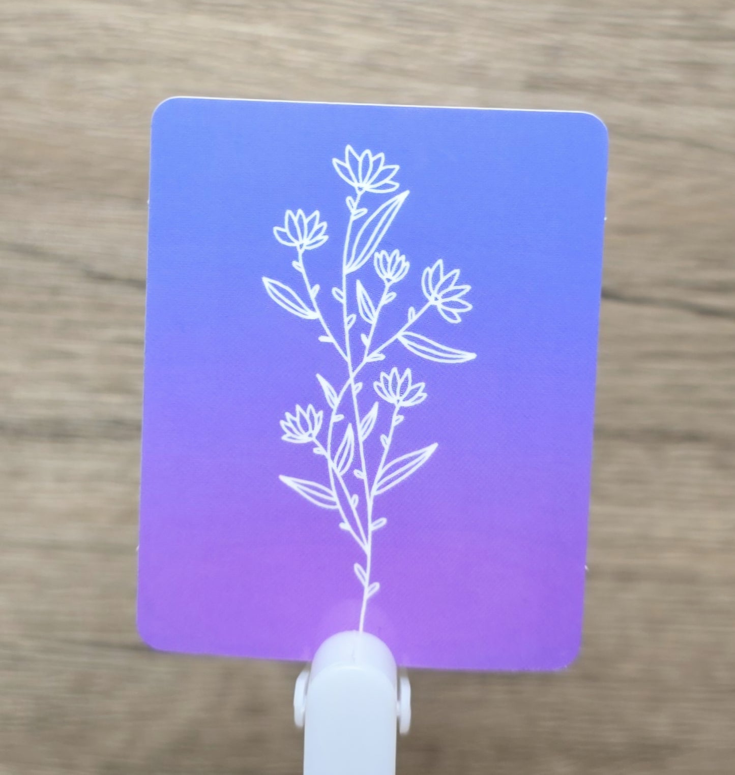 Floral Sticker 2.5" x 2"