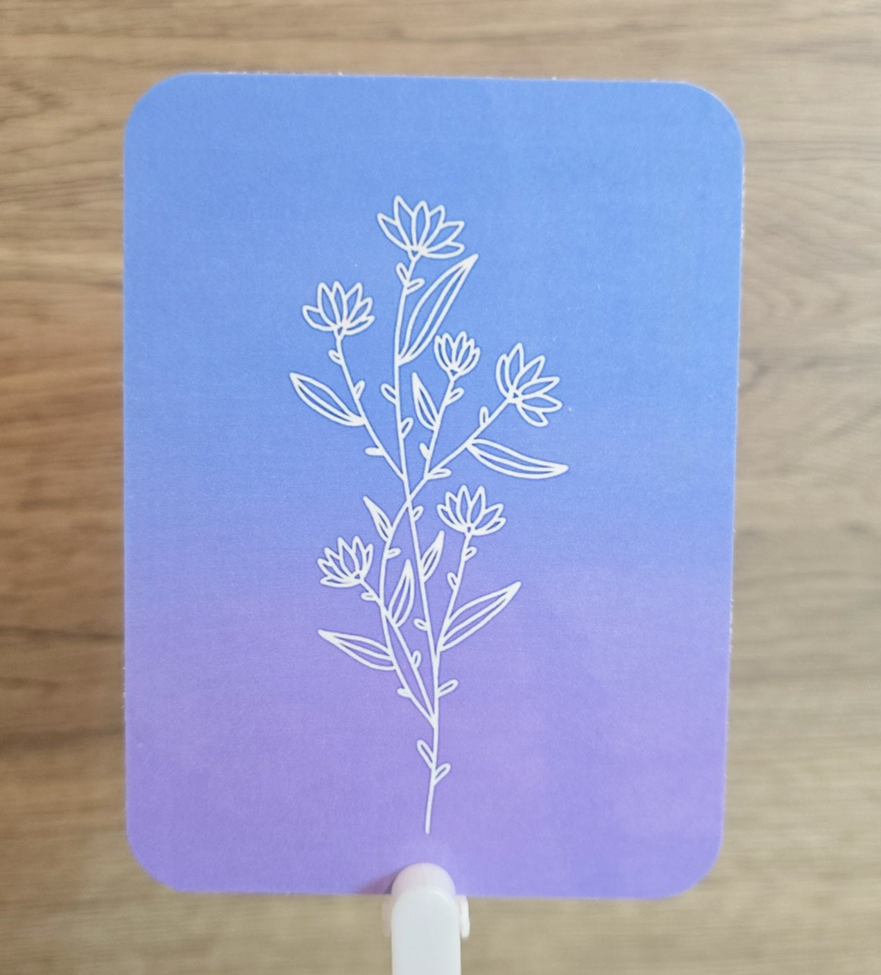 Floral Notecard