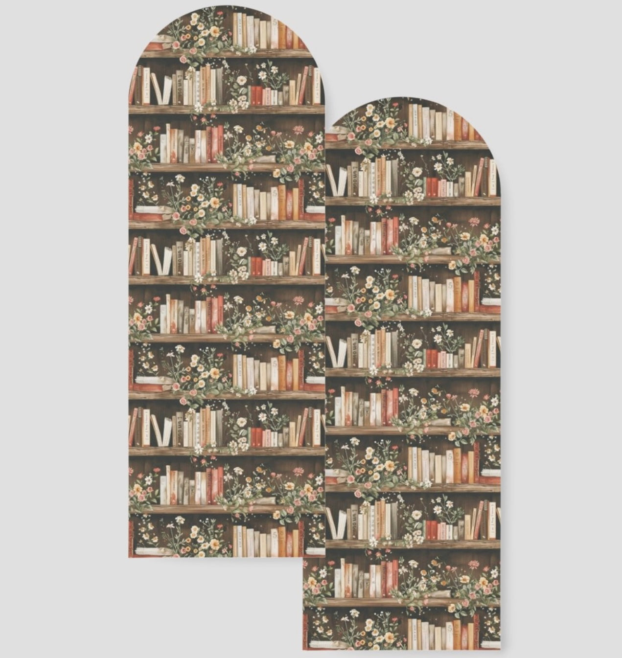 Bookshelf Aesthetic Paper Bookmark