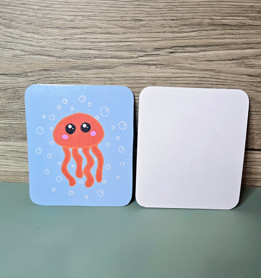 Jellyfish Doodle Notecard