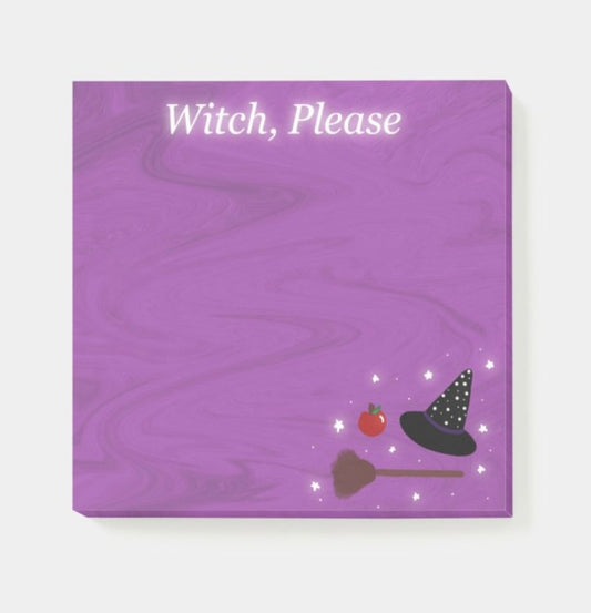 “Witch,Please” Post-its