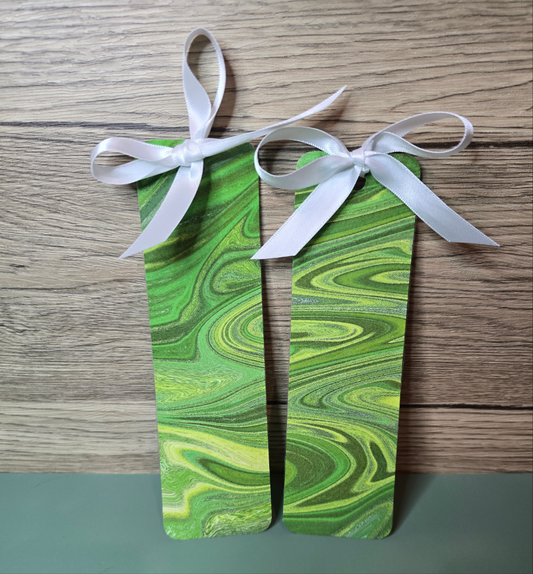 "Liquify Green" Bookmark