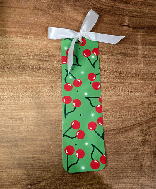 Bright Cherry Bookmark