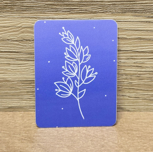 Bluebell Doodle Sticker 2" x 1.5"
